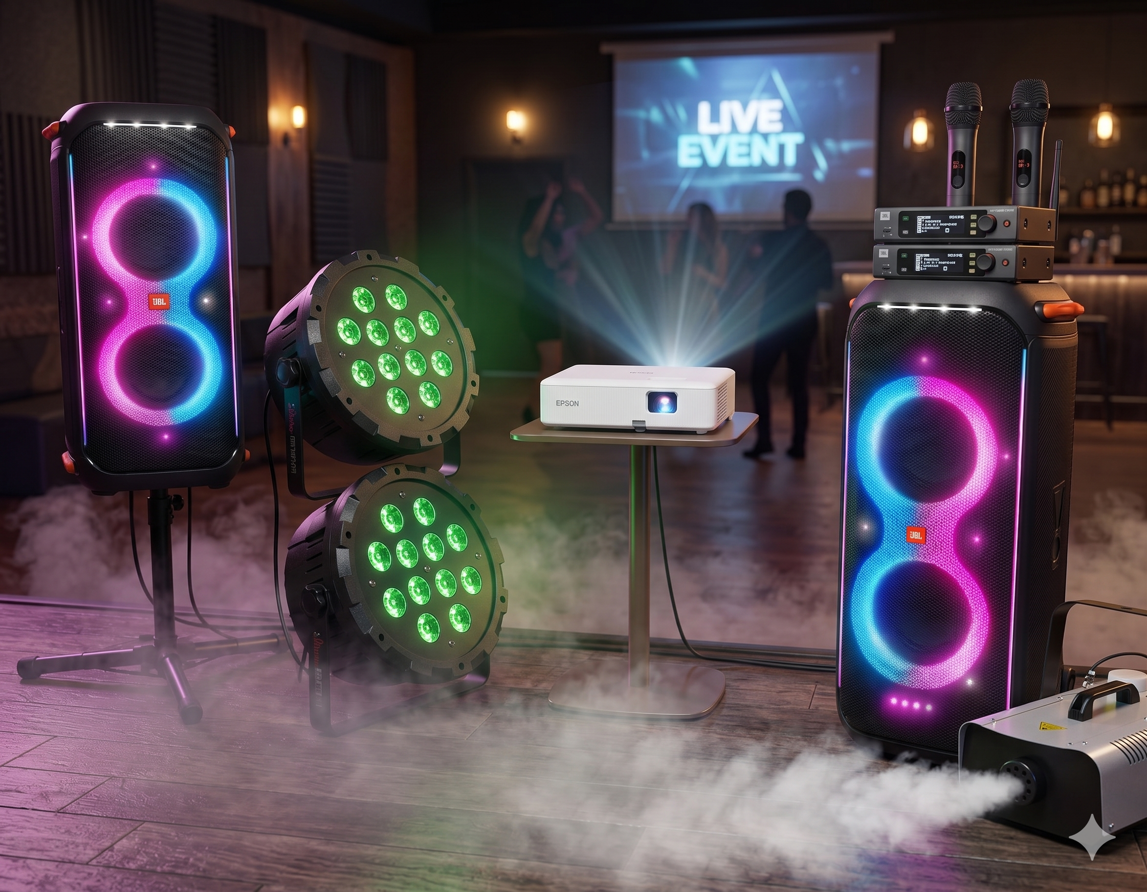 Karaoke komplektas EXTRA su 2 kolonėlėmis